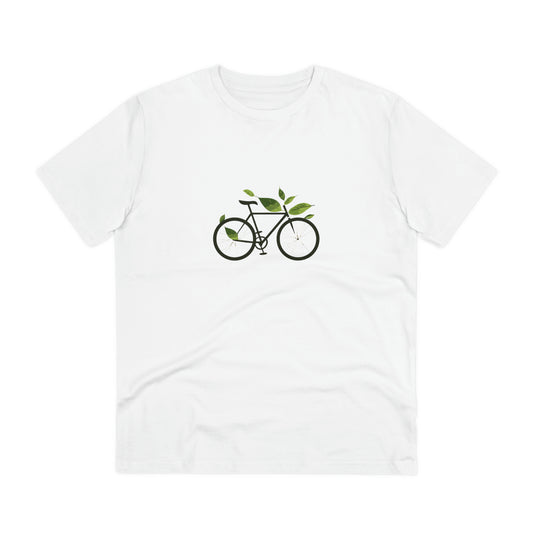 Leafy Ride: The Eco-Friendly Cyclist's T-shirt - Unisex - BicycleWonders