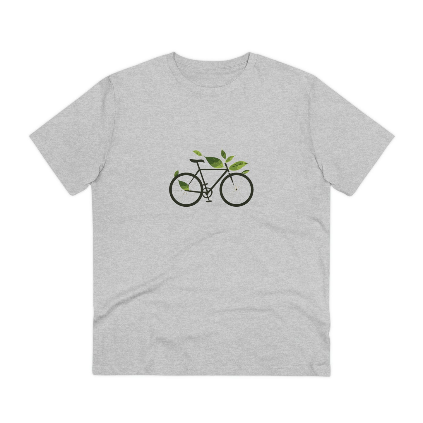 Leafy Ride: The Eco-Friendly Cyclist's T-shirt - Unisex - BicycleWonders