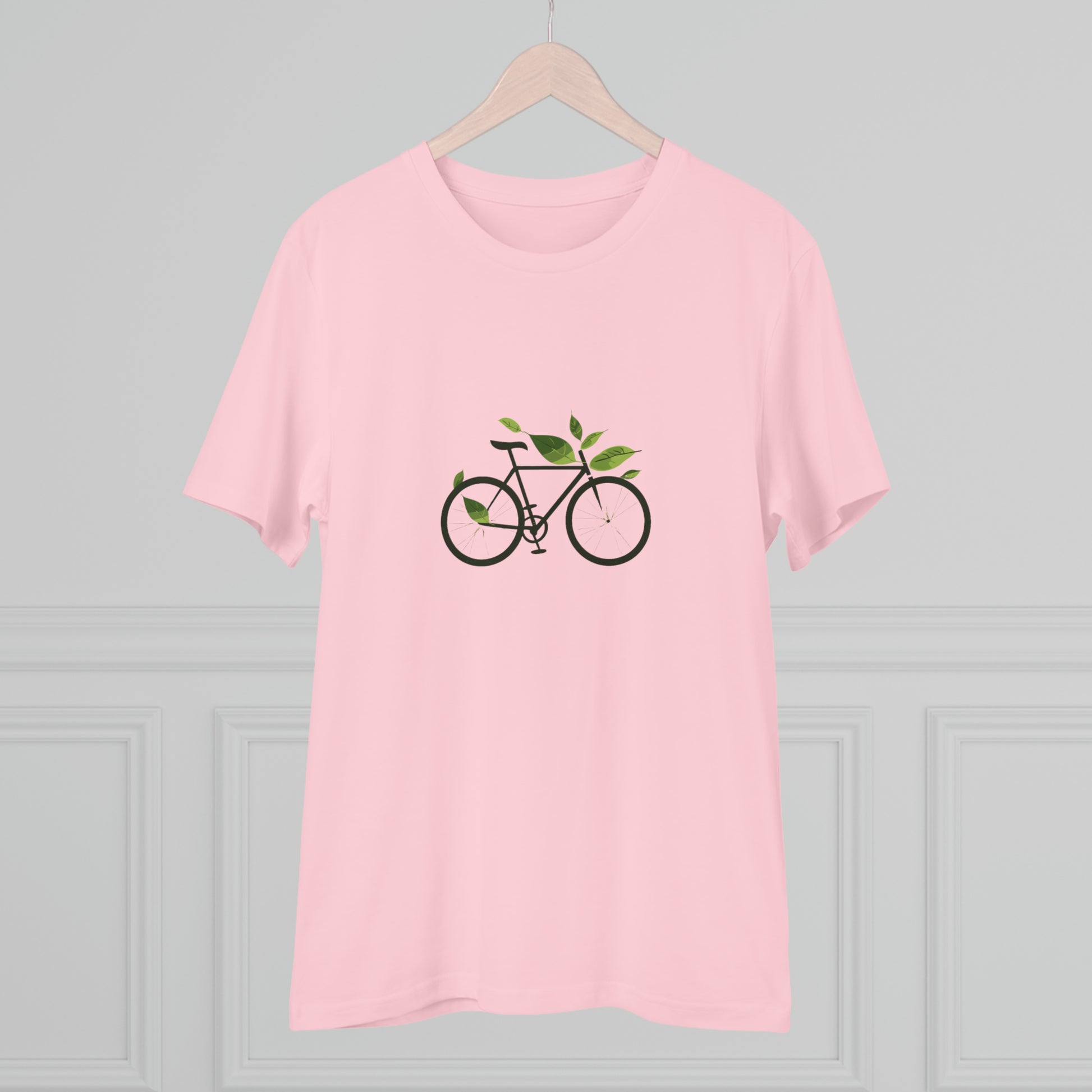 Leafy Ride: The Eco-Friendly Cyclist's T-shirt - Unisex - BicycleWonders