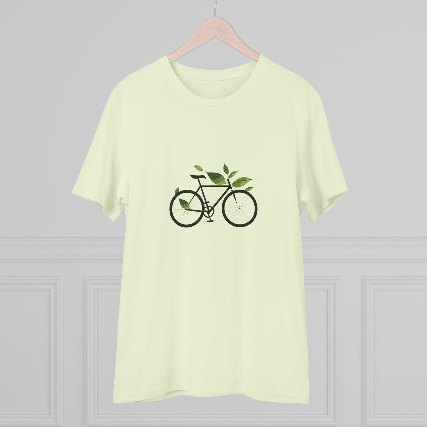 Leafy Ride: The Eco-Friendly Cyclist's T-shirt - Unisex - BicycleWonders