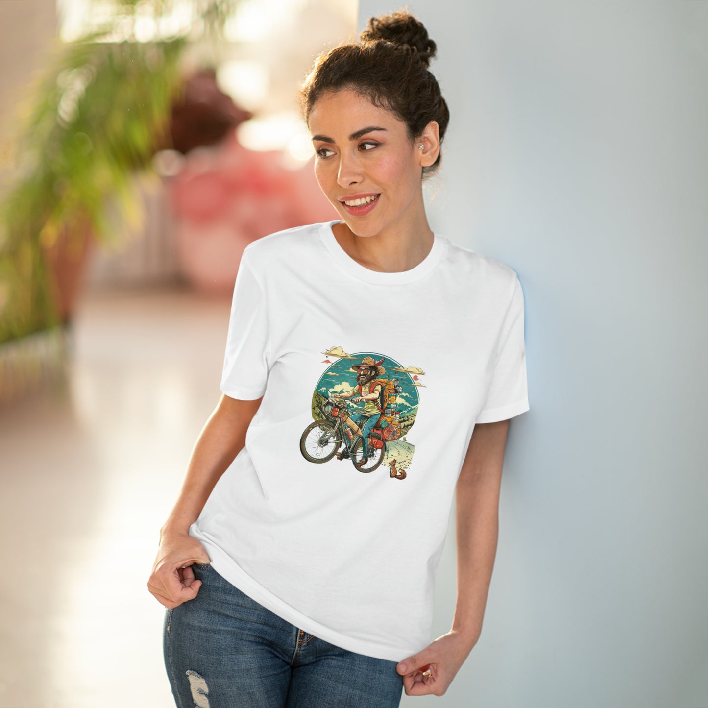 Embrace the Adventure  T-shirt - Unisex - BicycleWonders