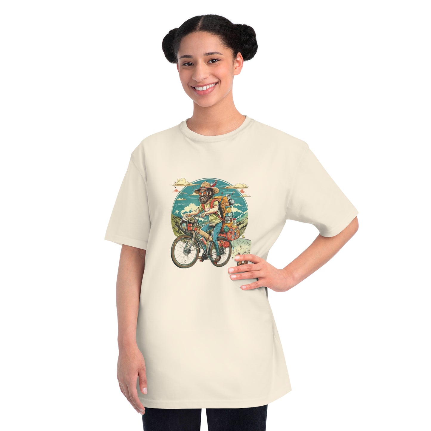 Embrace the Adventure  T-shirt - Unisex - BicycleWonders