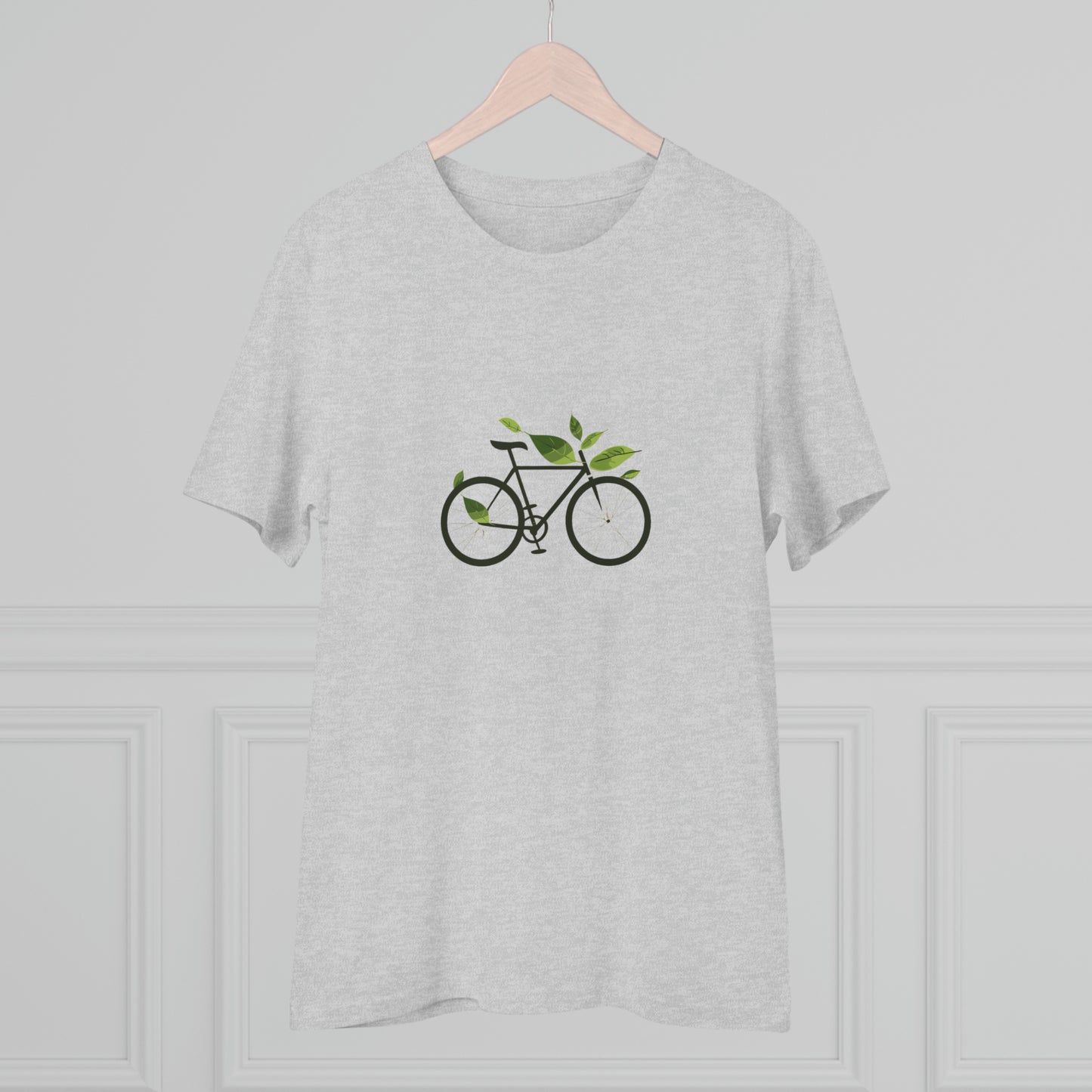 Leafy Ride: The Eco-Friendly Cyclist's T-shirt - Unisex - BicycleWonders