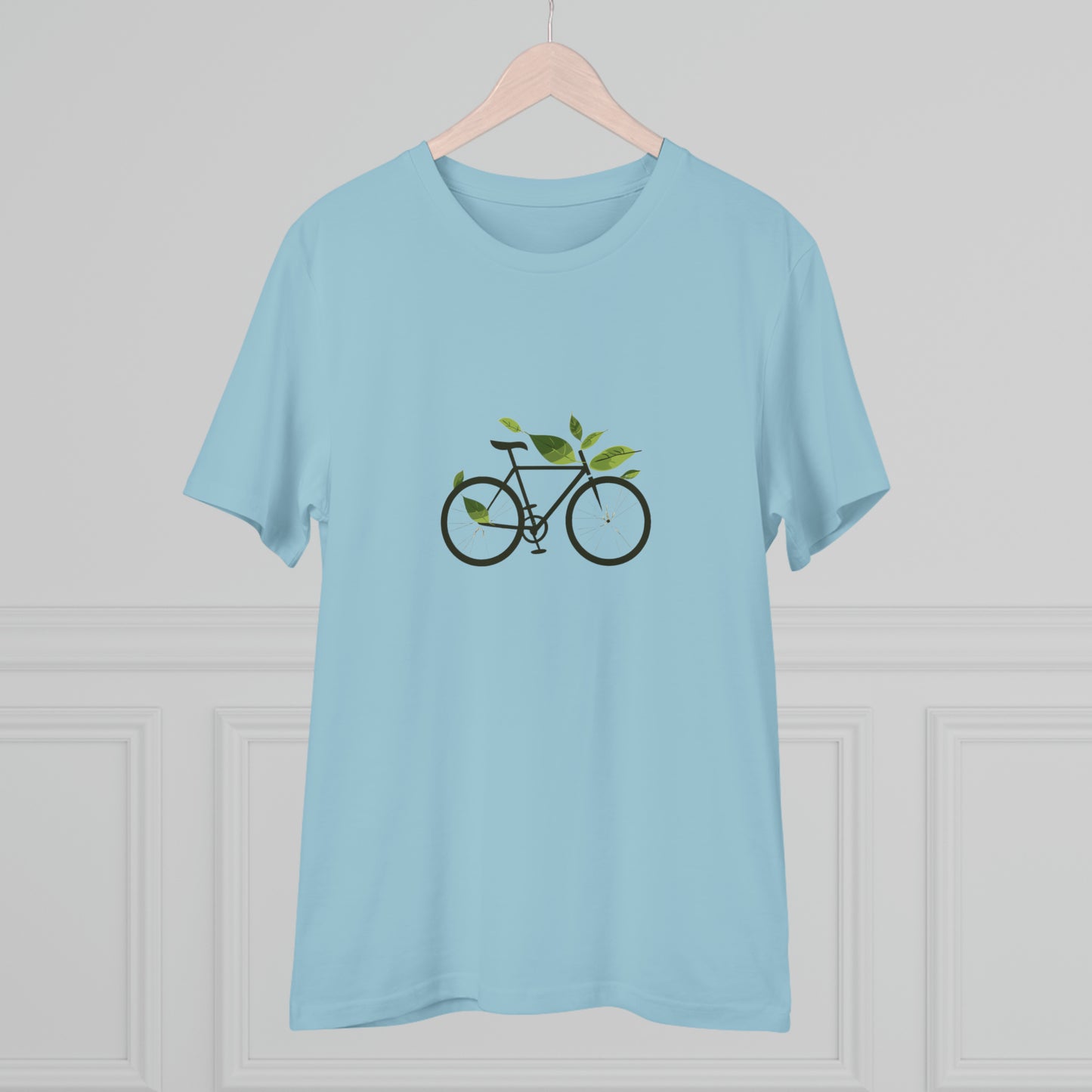 Leafy Ride: The Eco-Friendly Cyclist's T-shirt - Unisex - BicycleWonders