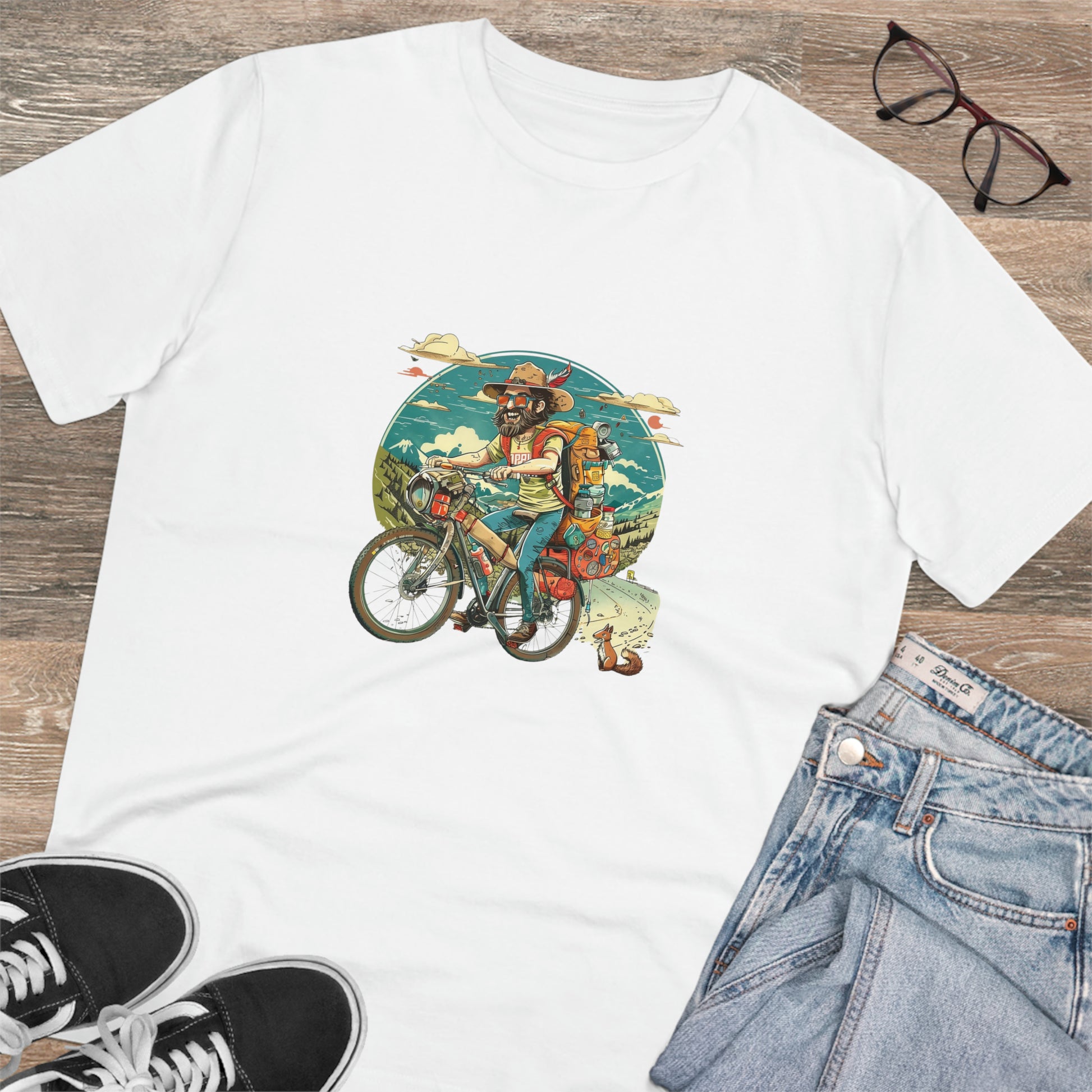 Embrace the Adventure  T-shirt - Unisex - BicycleWonders