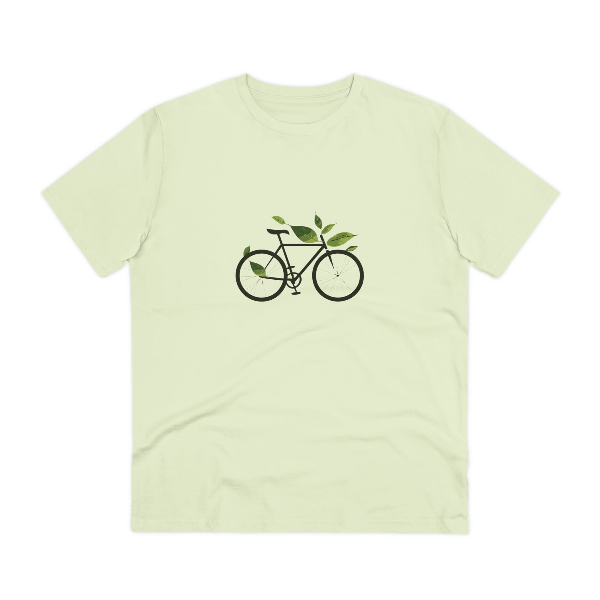 Leafy Ride: The Eco-Friendly Cyclist's T-shirt - Unisex - BicycleWonders