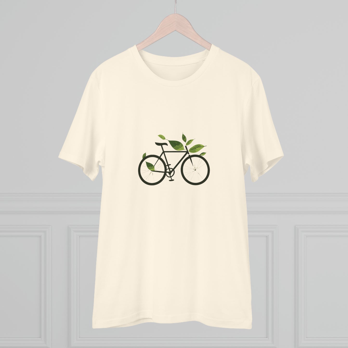 Leafy Ride: The Eco-Friendly Cyclist's T-shirt - Unisex - BicycleWonders