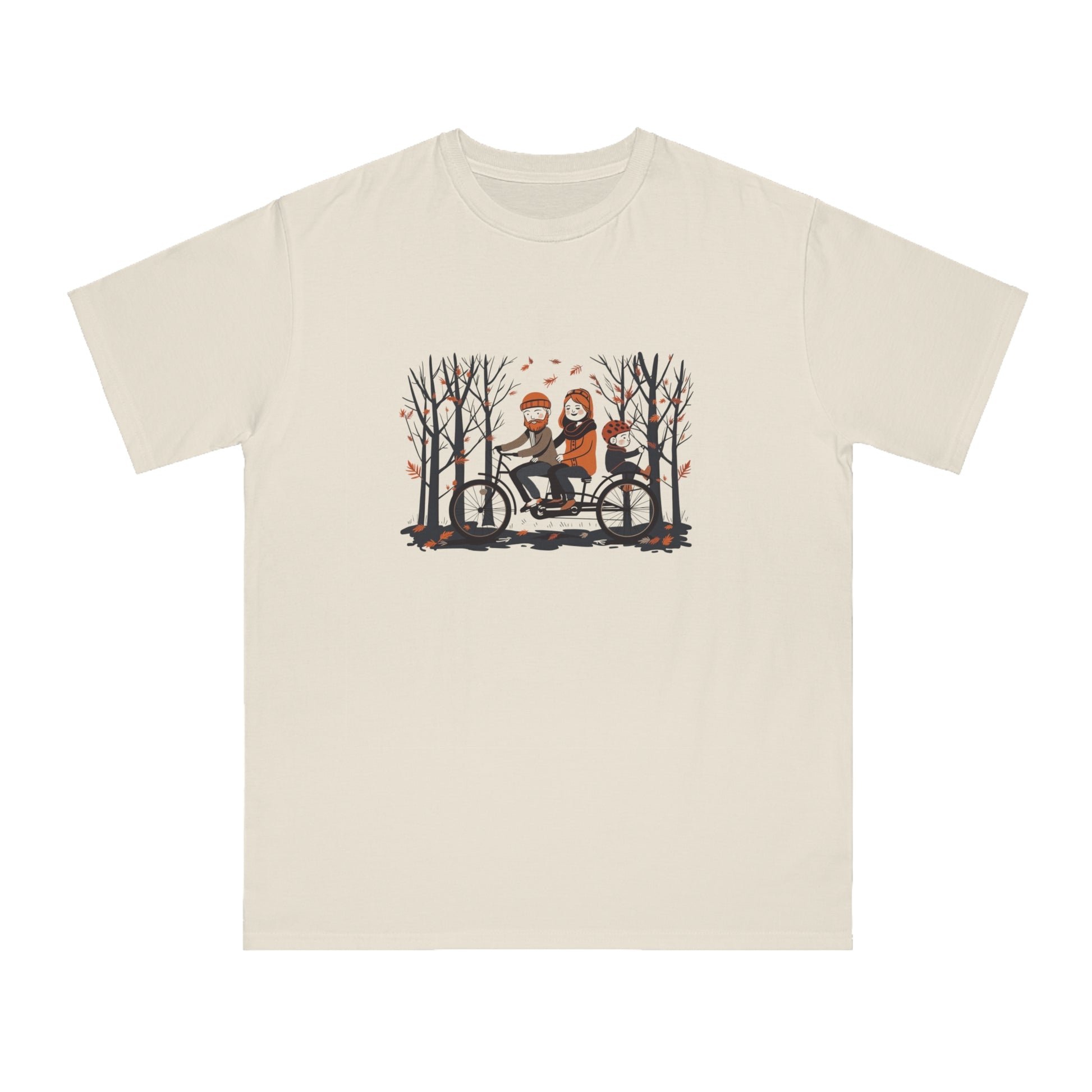 A Family's Tandem Adventure  T-shirt - Unisex - BicycleWonders