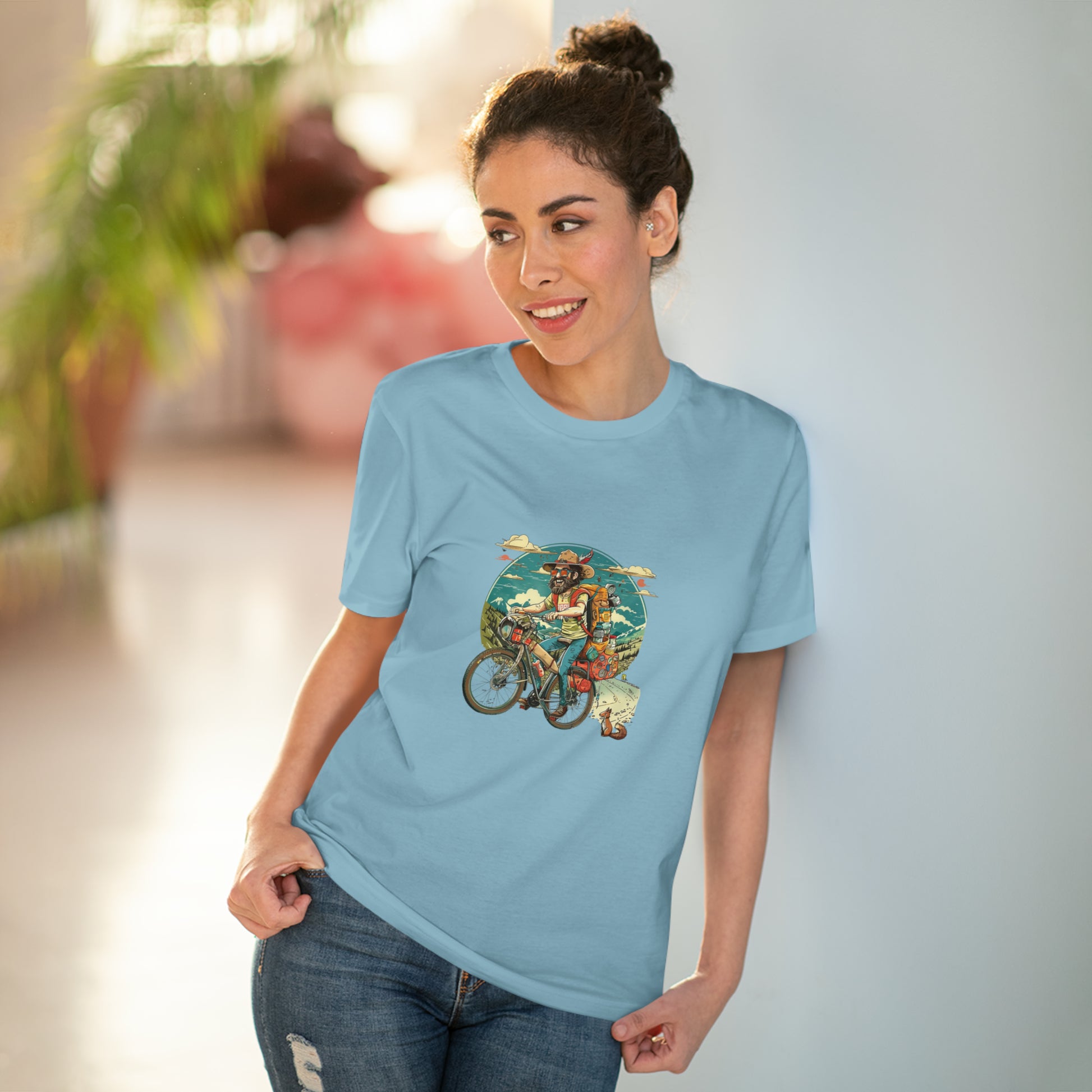 Embrace the Adventure  T-shirt - Unisex - BicycleWonders