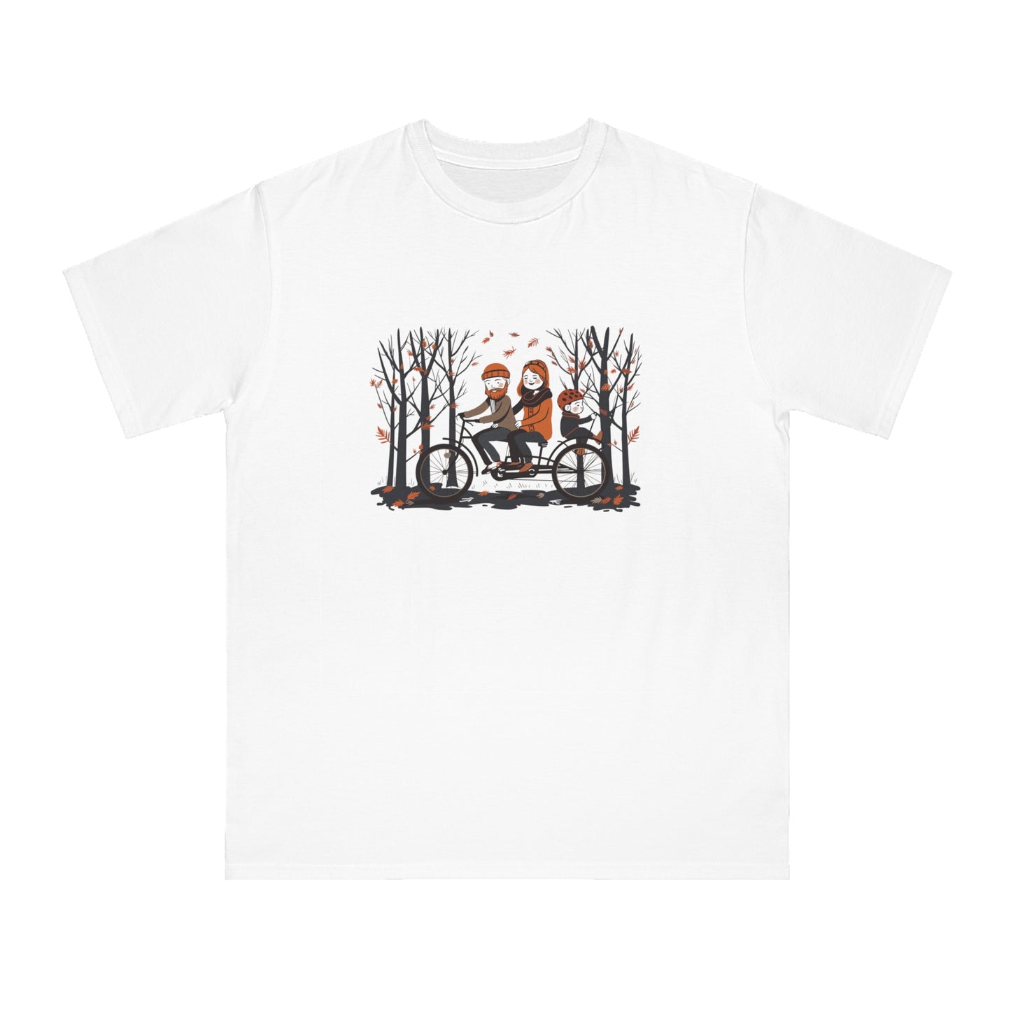 A Family's Tandem Adventure  T-shirt - Unisex - BicycleWonders