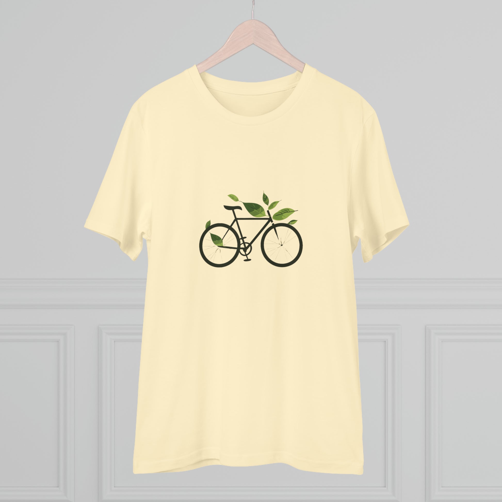 Leafy Ride: The Eco-Friendly Cyclist's T-shirt - Unisex - BicycleWonders