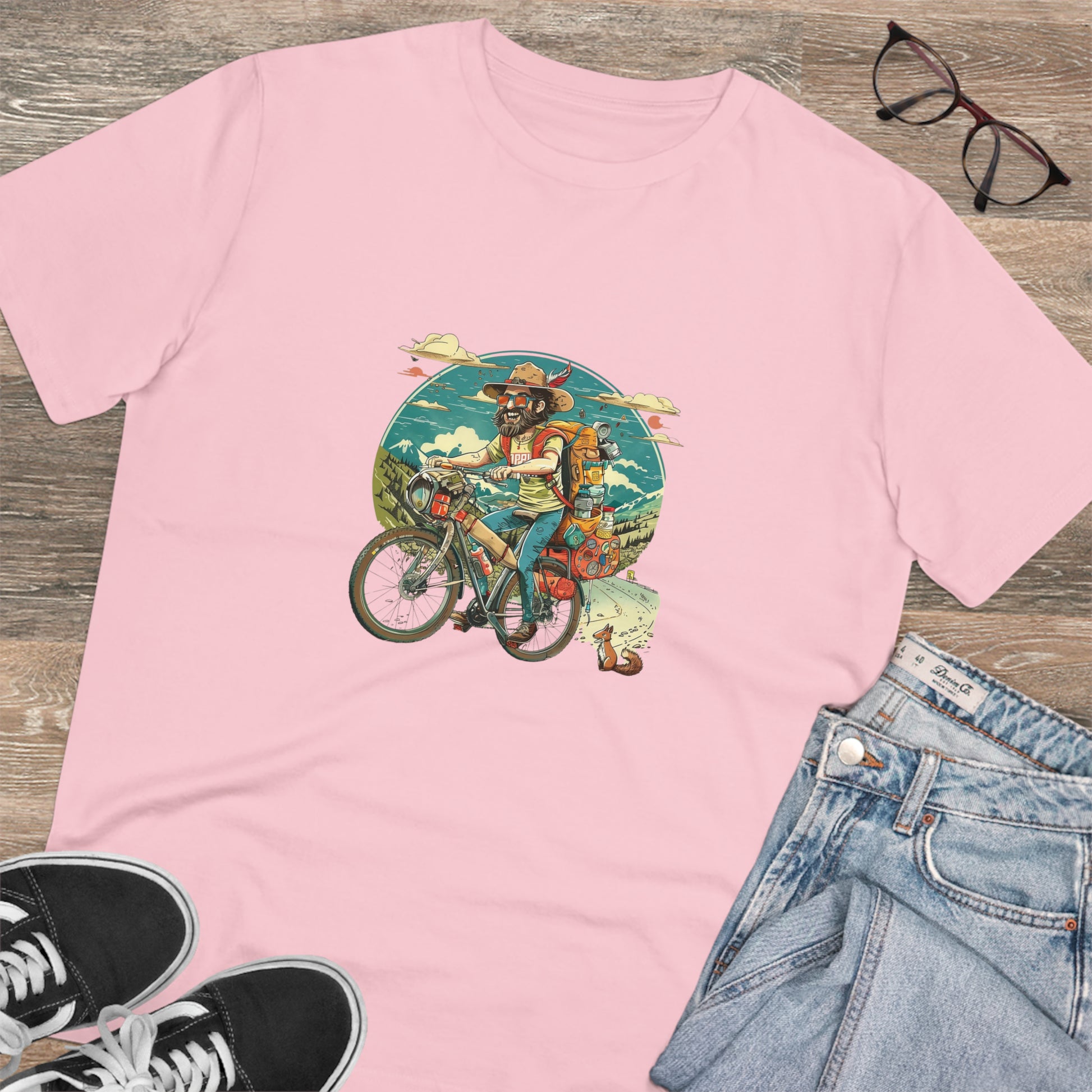 Embrace the Adventure  T-shirt - Unisex - BicycleWonders