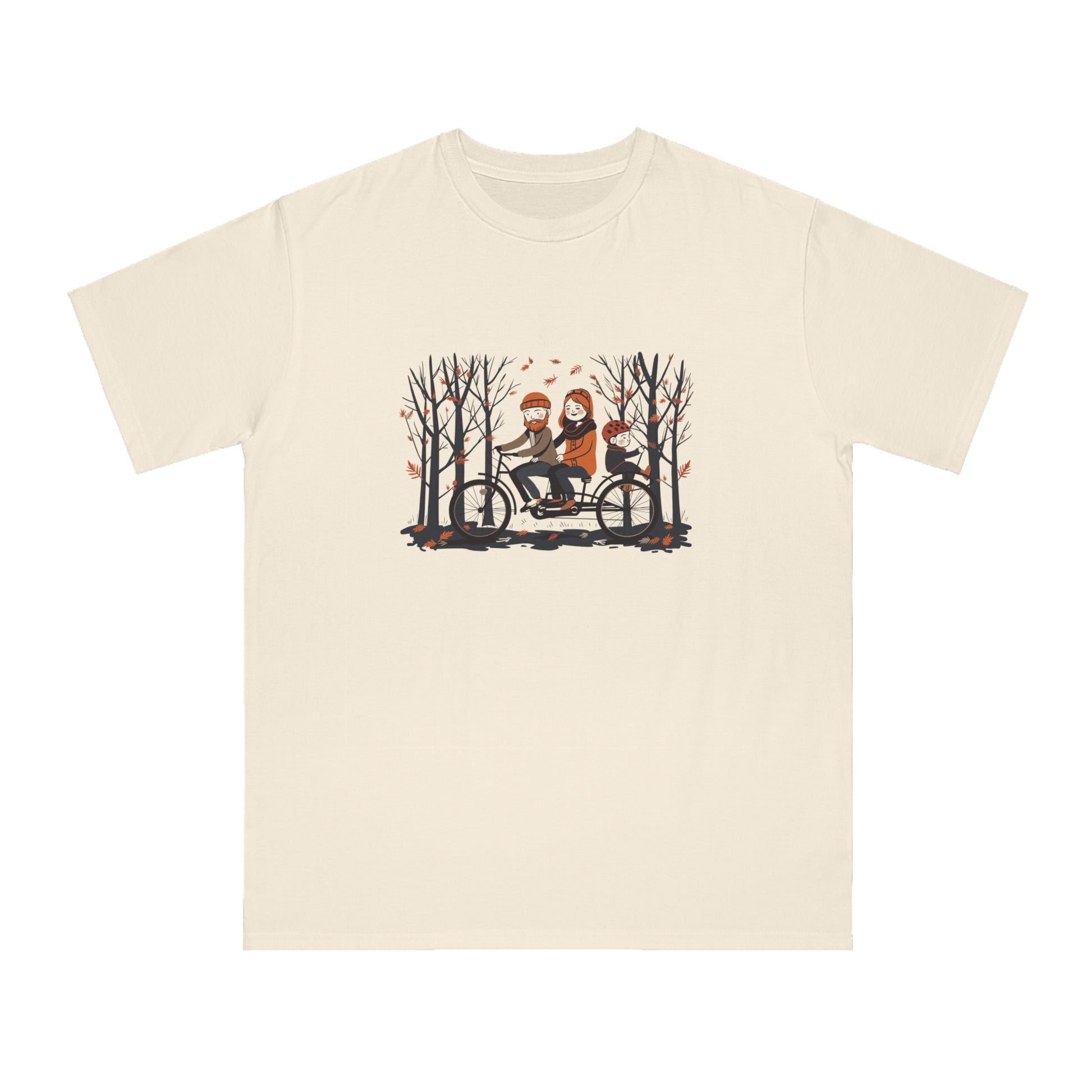 A Family's Tandem Adventure  T-shirt - Unisex - BicycleWonders