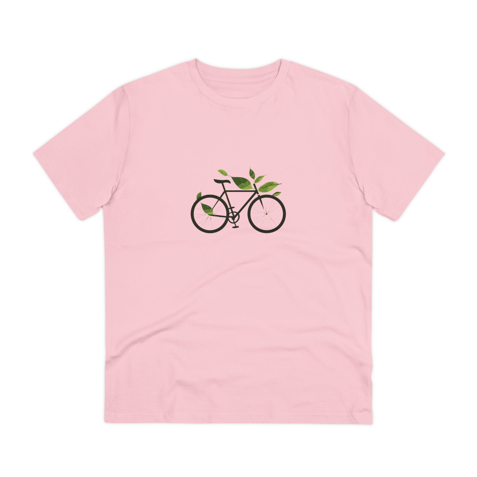 Leafy Ride: The Eco-Friendly Cyclist's T-shirt - Unisex - BicycleWonders