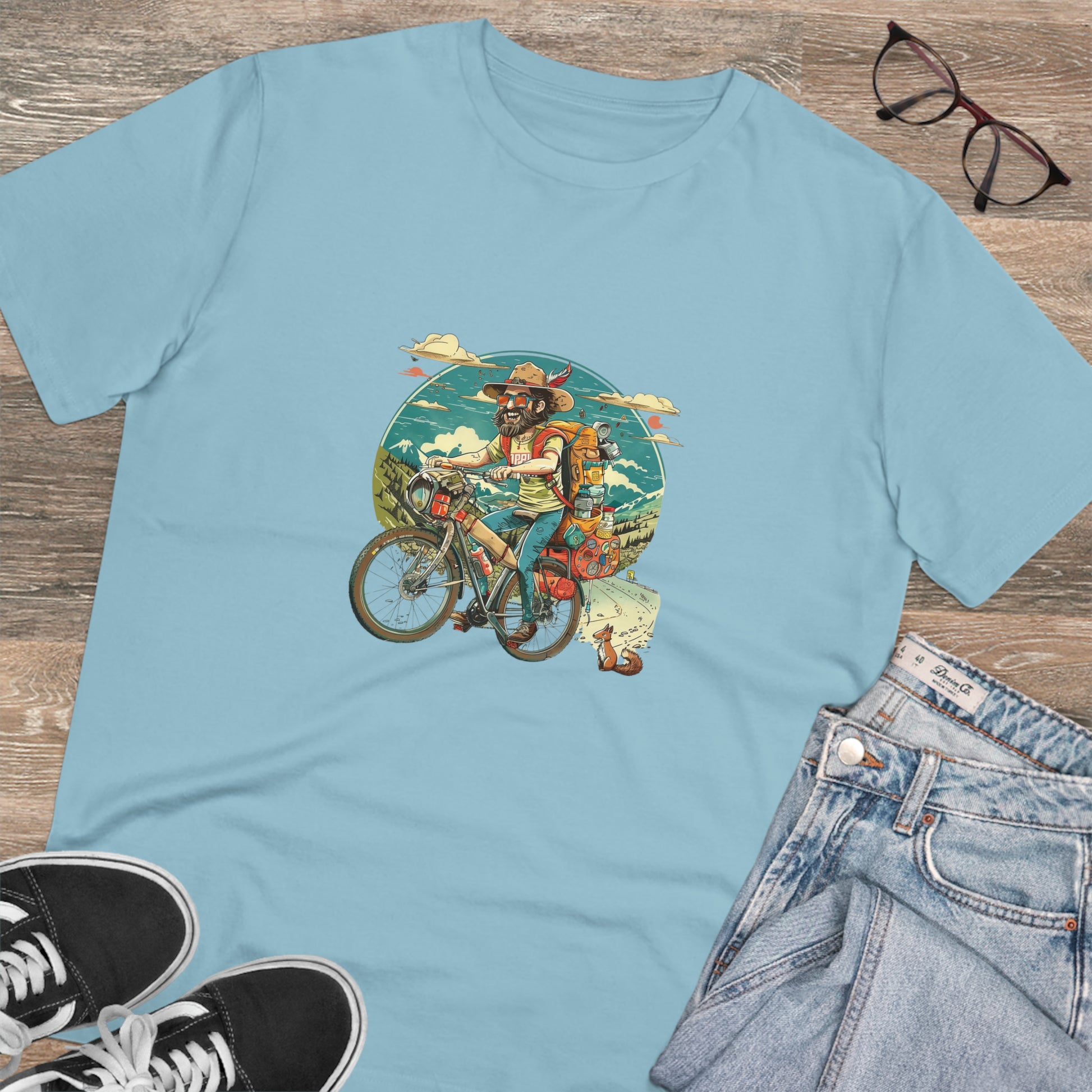 Embrace the Adventure  T-shirt - Unisex - BicycleWonders