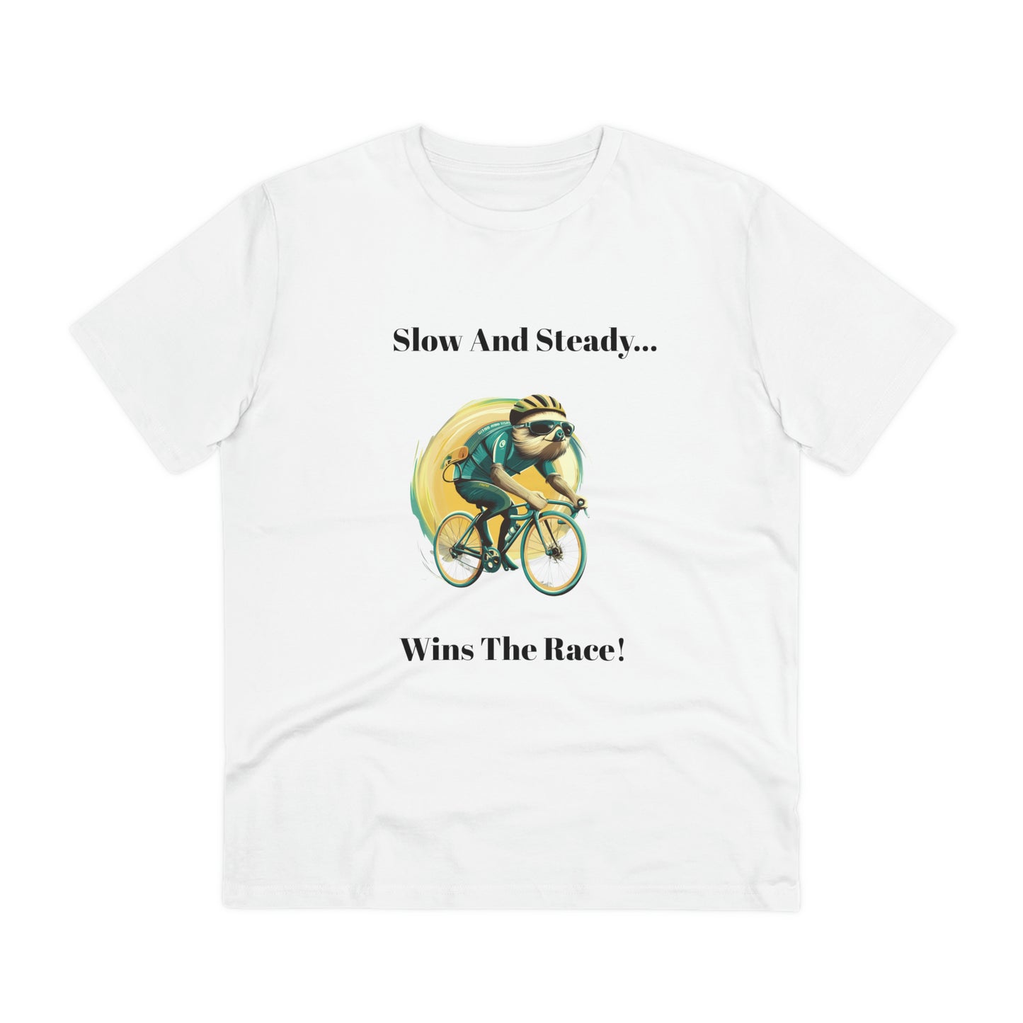 Ride at Your Own Pace: The Sloth Cyclist Tee - BicycleWonders