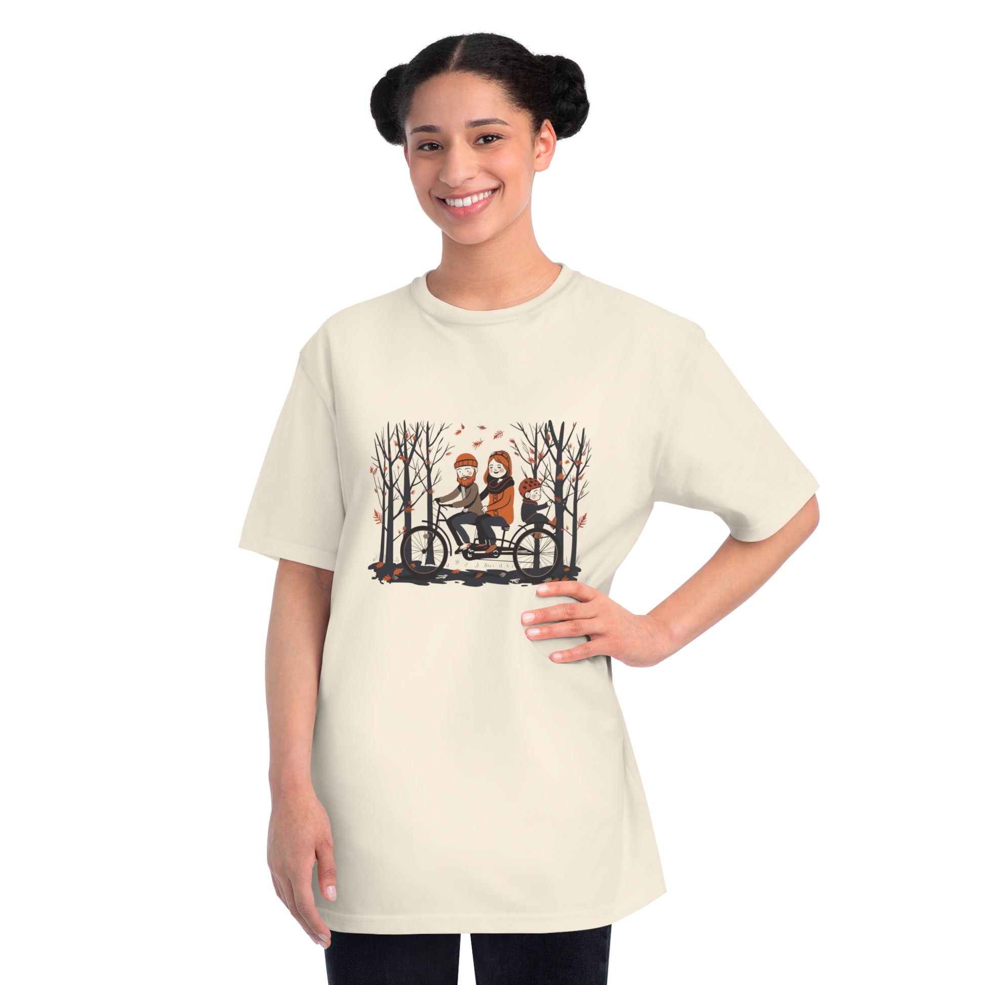 A Family's Tandem Adventure  T-shirt - Unisex - BicycleWonders